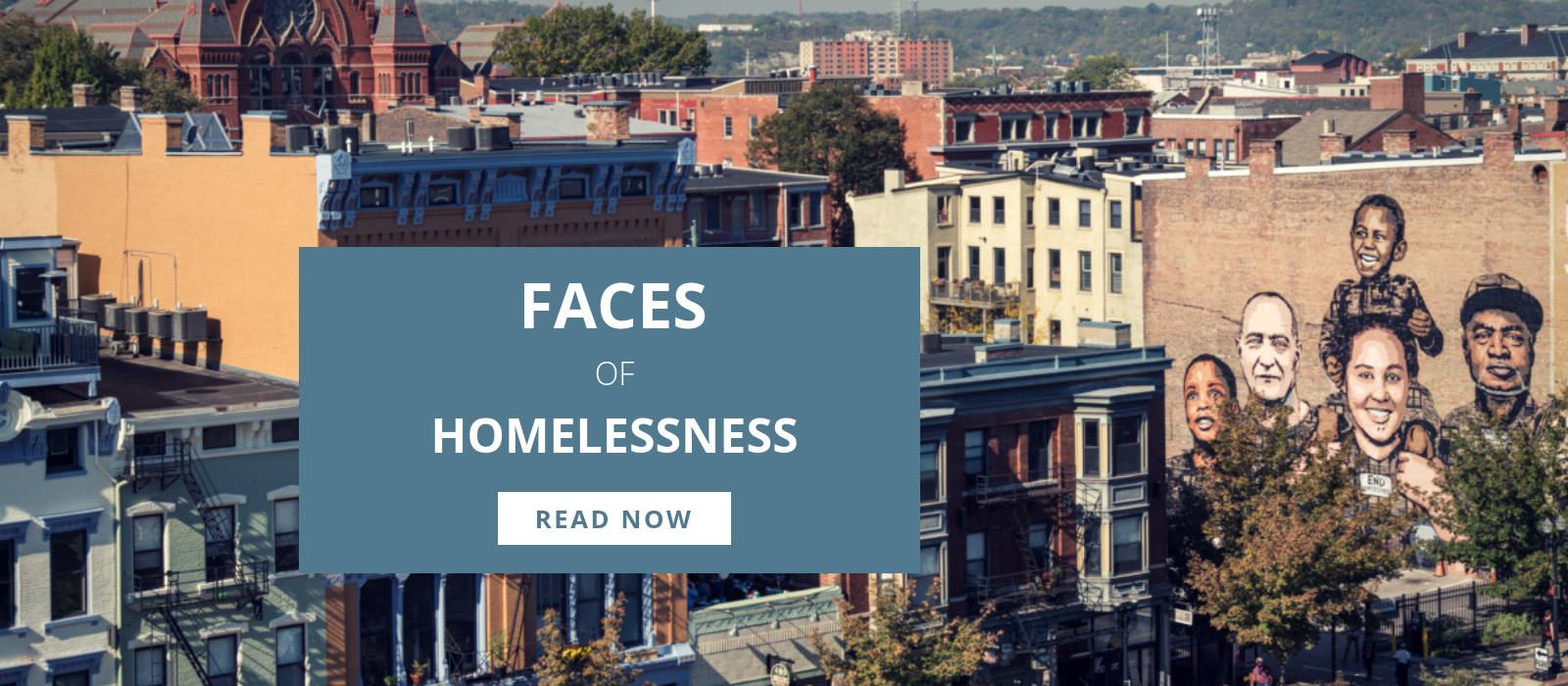 Cover image for Faces of Homelessness report